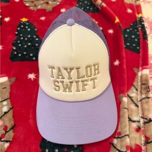Purple and Cream Taylor Swift Cap